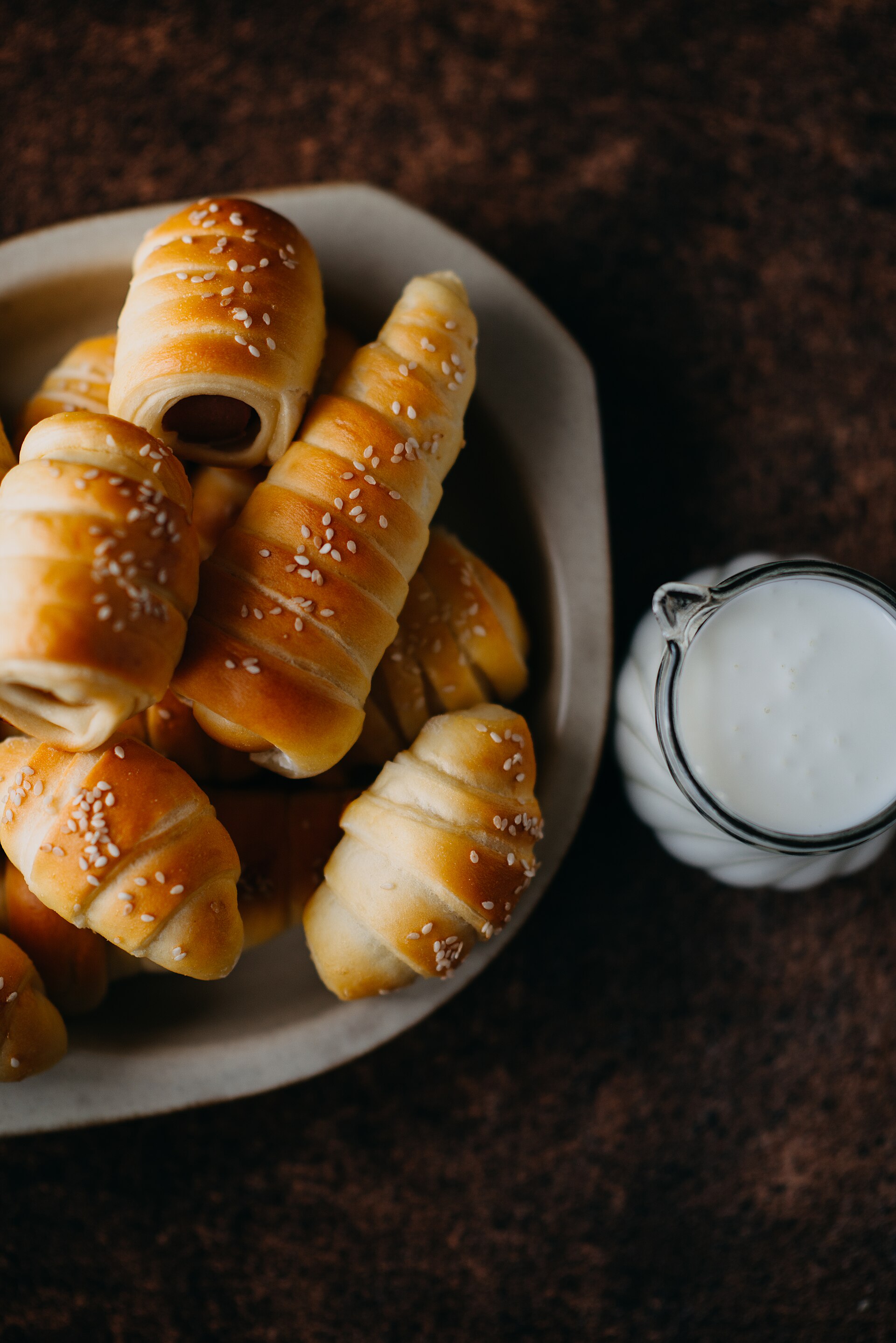 BOLLER, Yoghurt med gulerødder