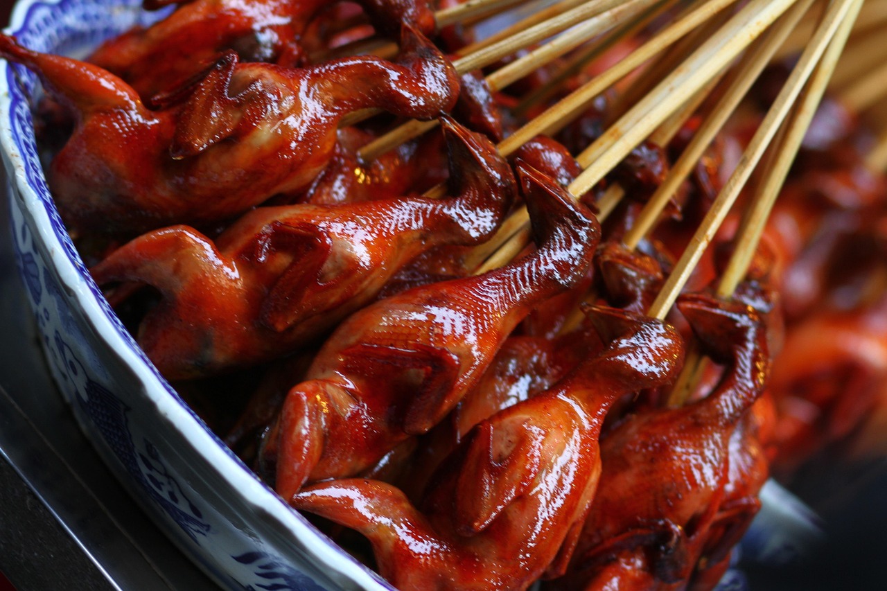 Fasanbryst med druer og valnødder