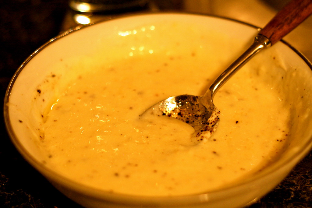 Kartofler med peberrod og citronolie