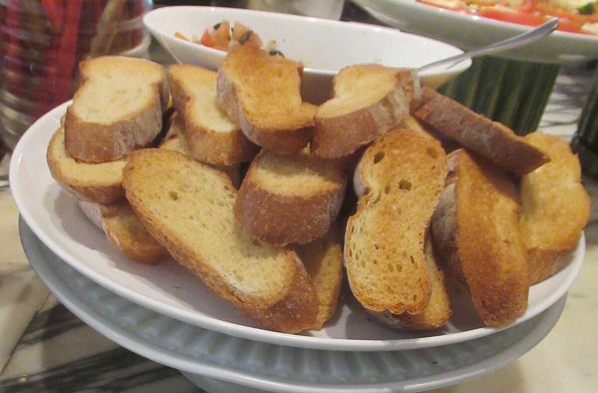 Madbrød med tomat og parmesan