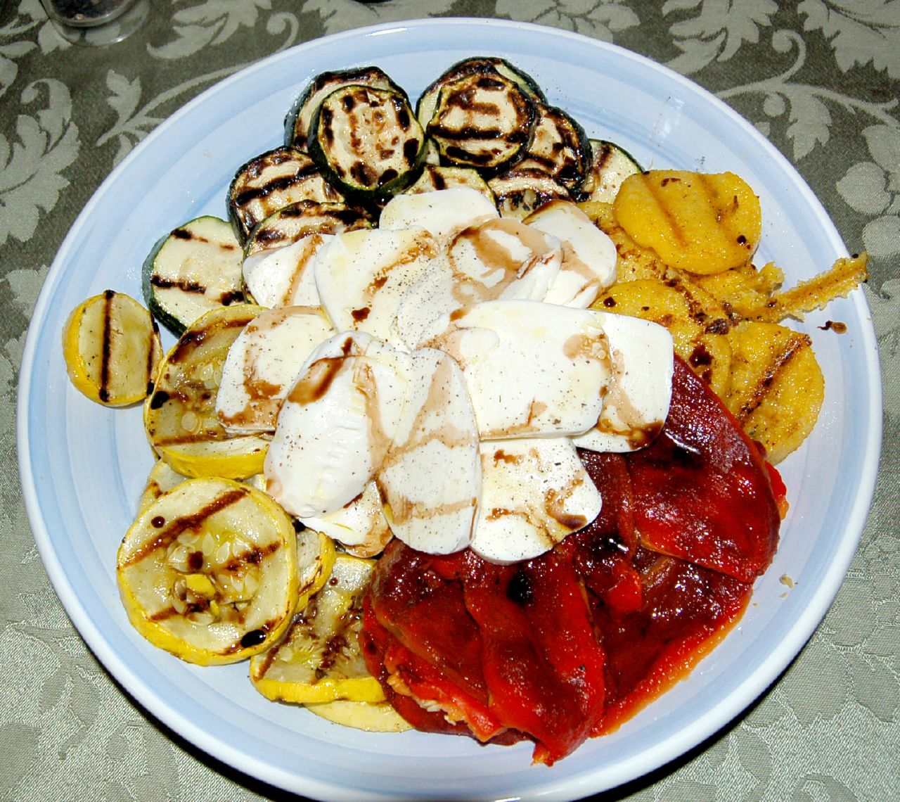 Middelhavsgrønt, Grillet