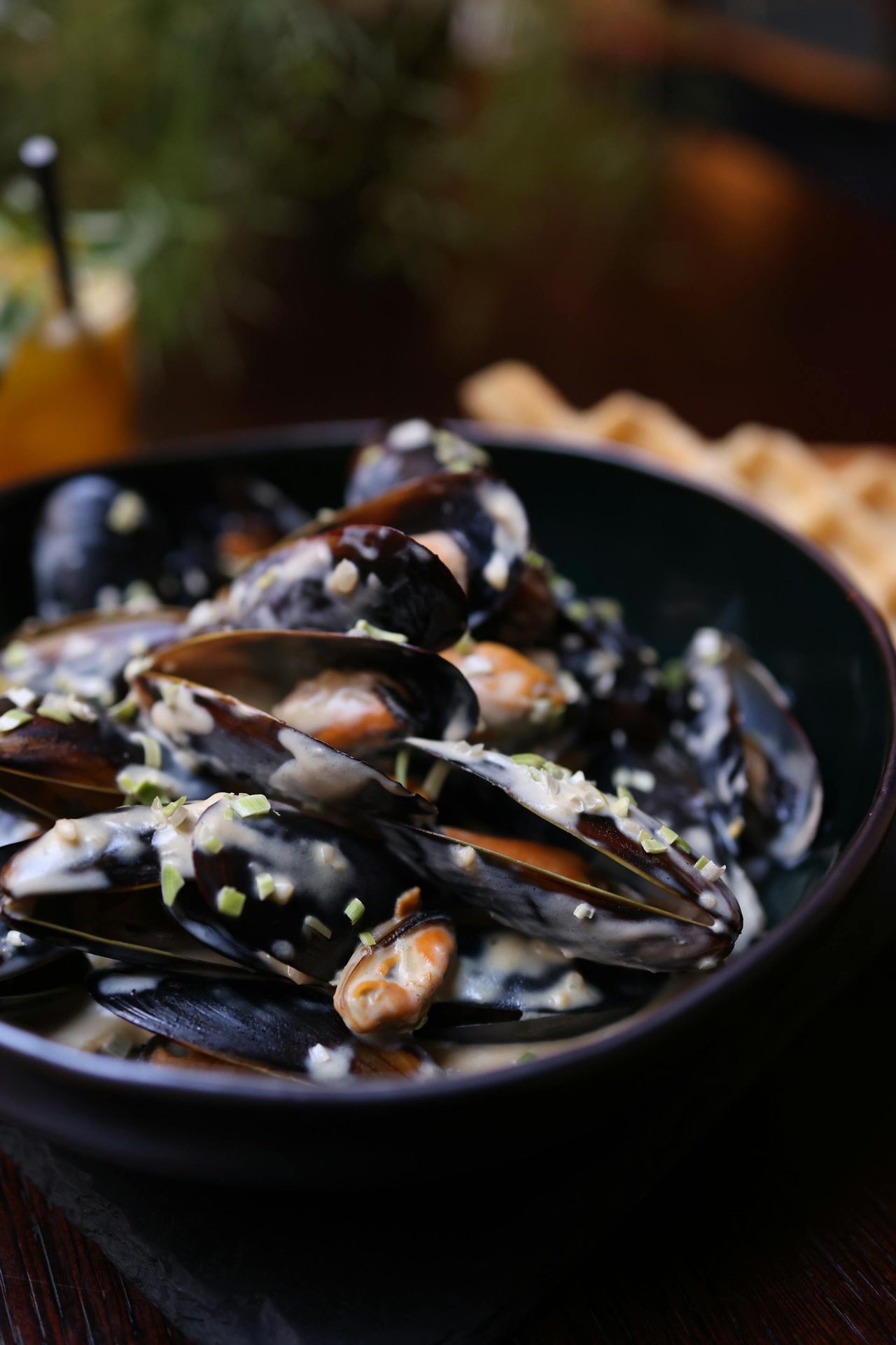 MUSLINGESUPPE med havtaskekæber