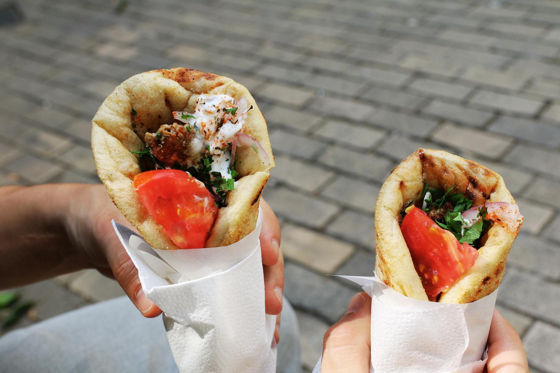 Pita Gyros, Græsk