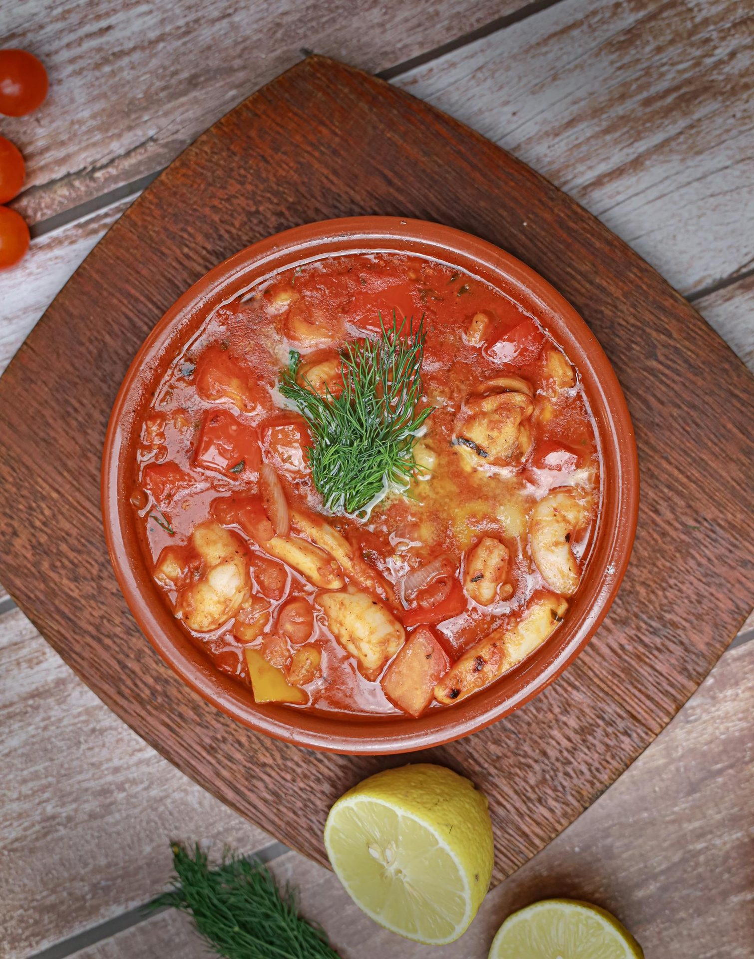 Bouillabaisse, Nem med aioli
