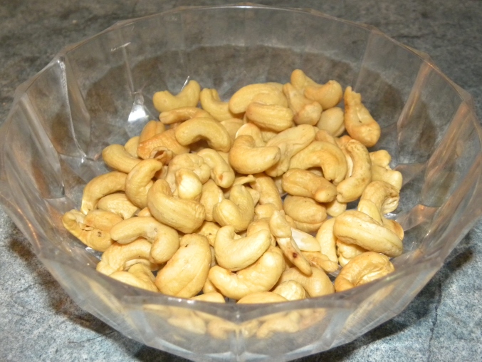 Cashewnødder, Chili