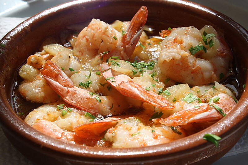 Gambas, Pil pil
