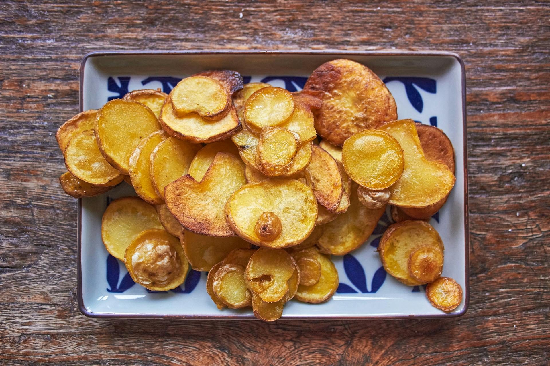 Kartoffelsalat, Grillet med bacon