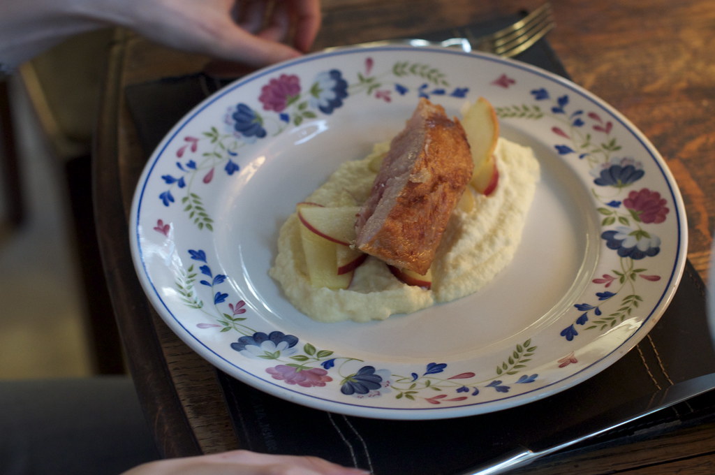 Knoldselleri, Sous vide med pure